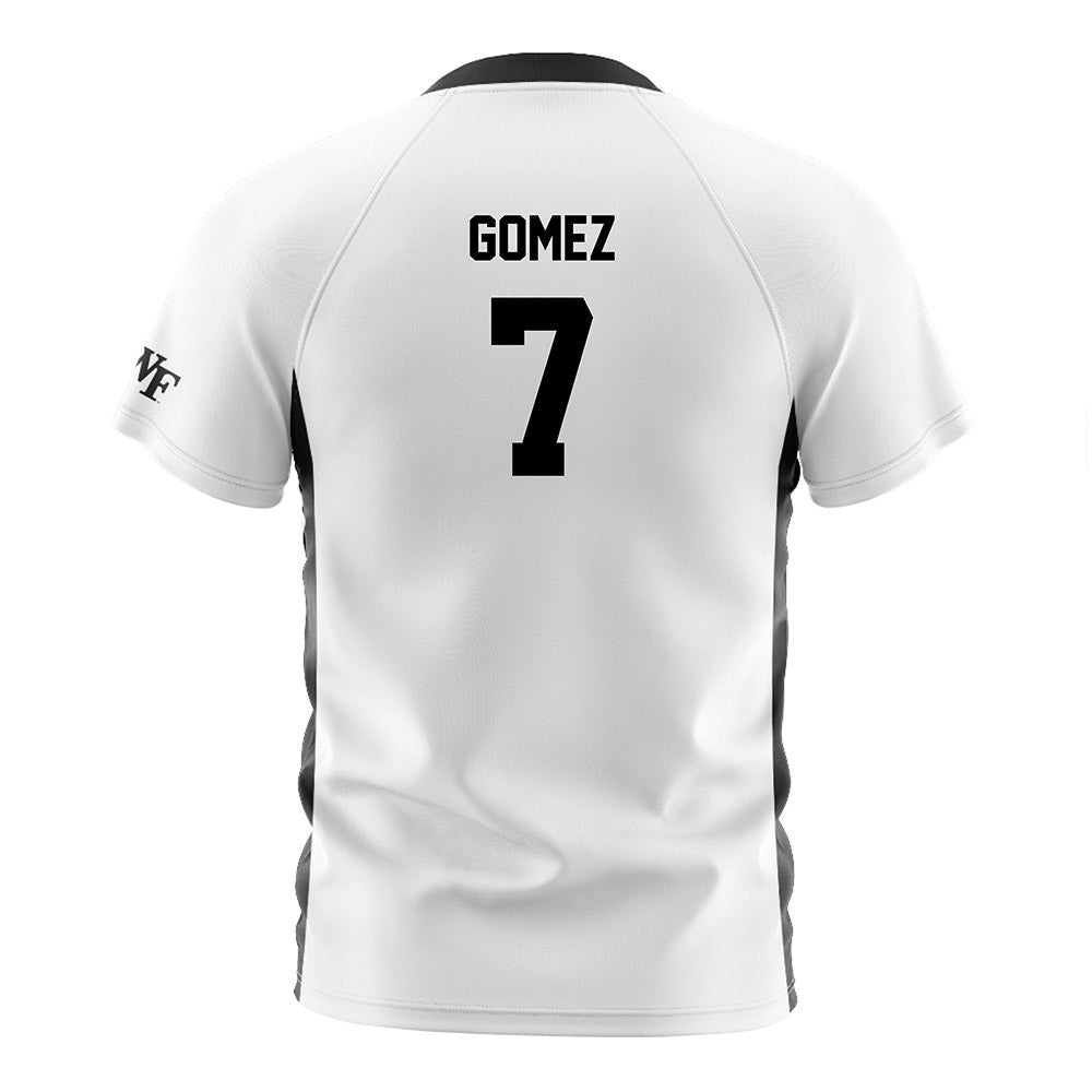 Wake Forest - NCAA Women's Soccer : Alejandra Gomez - White Soccer Jersey-1