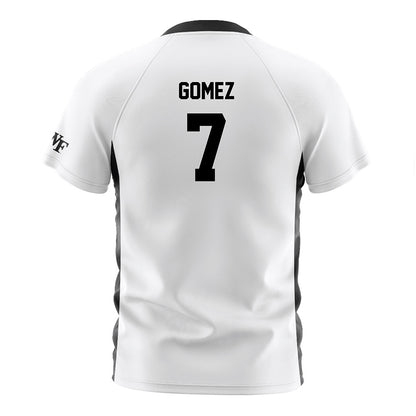 Wake Forest - NCAA Women's Soccer : Alejandra Gomez - White Soccer Jersey-1