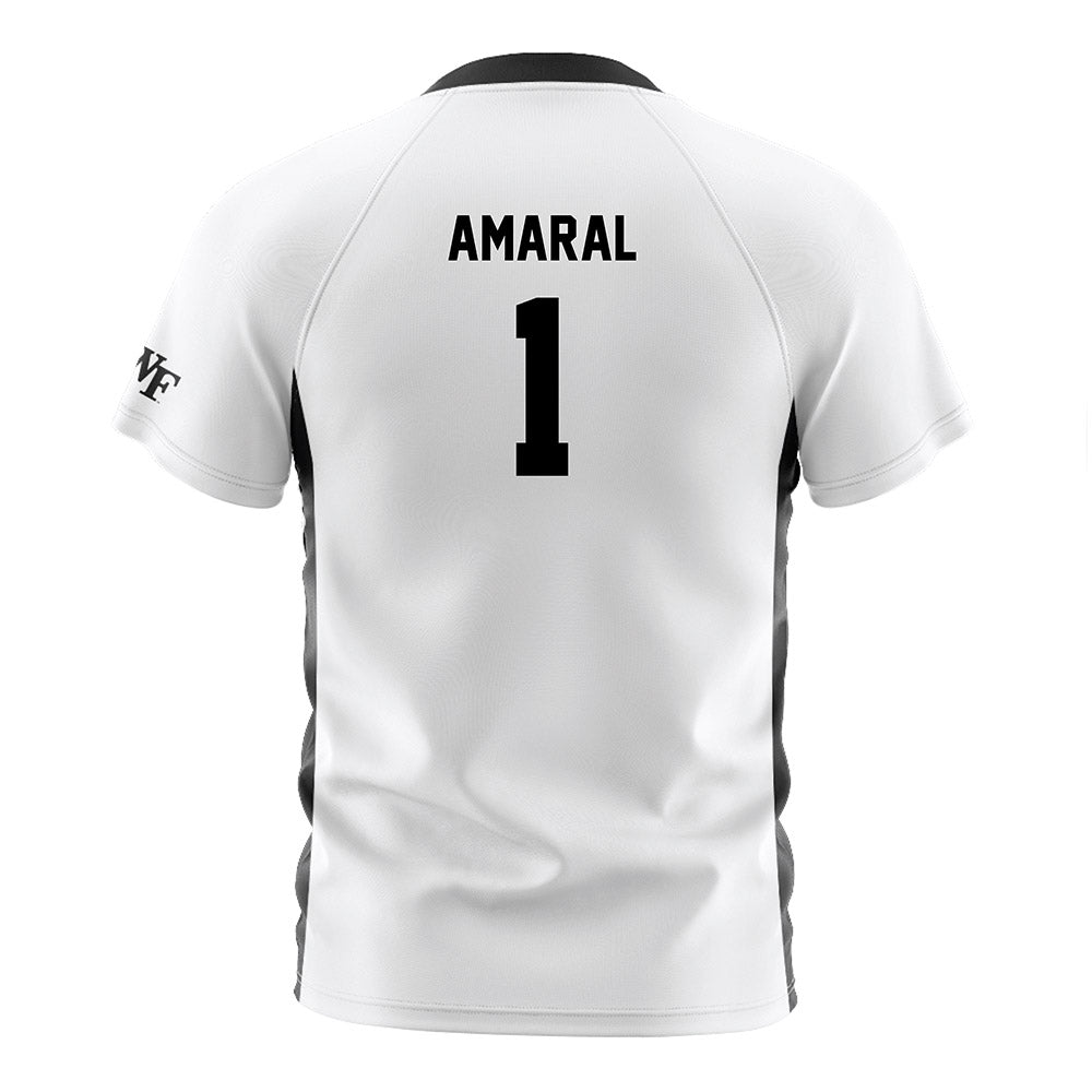 Wake Forest - NCAA Women's Soccer : Valentina Amaral - White Soccer Jersey