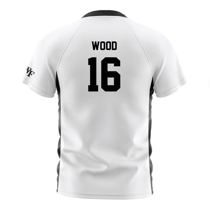 Wake Forest - NCAA Women's Soccer : Alex Wood - White Soccer Jersey