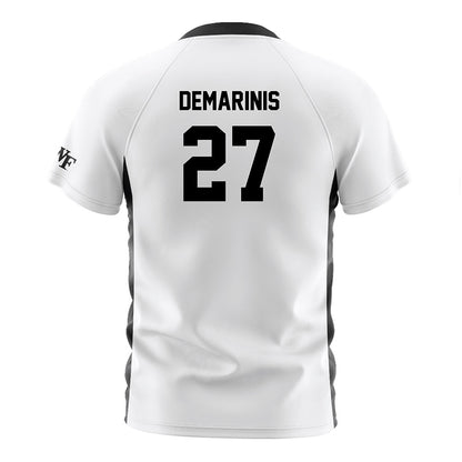 Wake Forest - NCAA Women's Soccer : Nadia DeMarinis - White Soccer Jersey