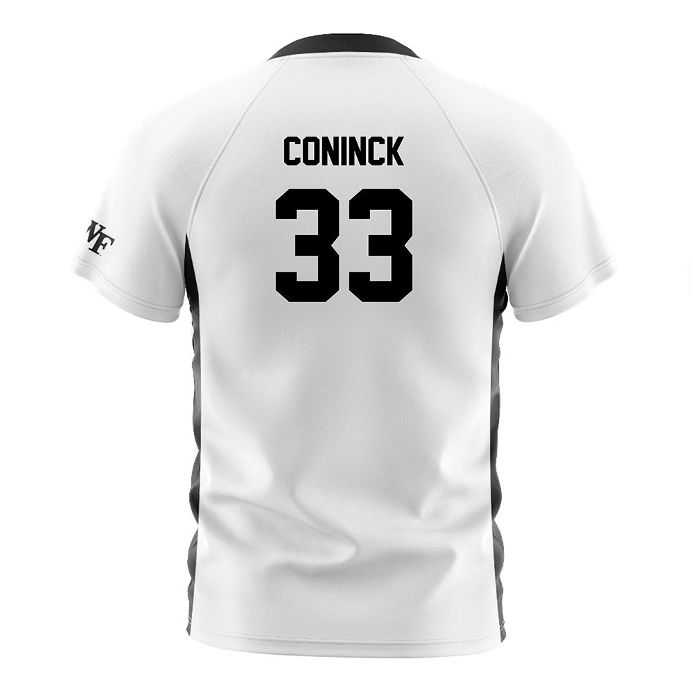 Wake Forest - NCAA Women's Soccer : Victoria Coninck - White Soccer Jersey-1