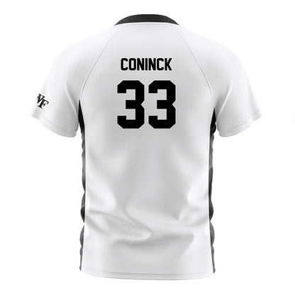 Wake Forest - NCAA Women's Soccer : Victoria Coninck - White Soccer Jersey-1