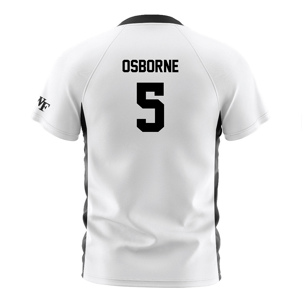 Wake Forest - NCAA Women's Soccer : MJ Osborne - White Soccer Jersey