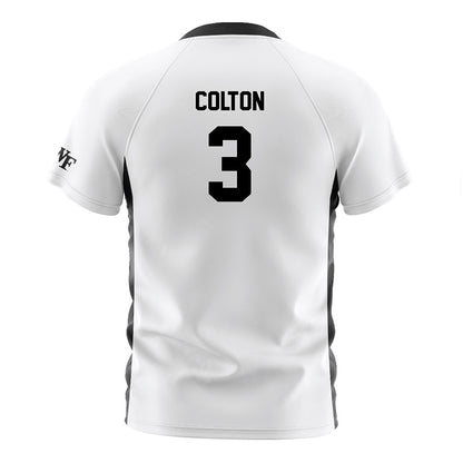 Wake Forest - NCAA Women's Soccer : Emily Colton - White Soccer Jersey