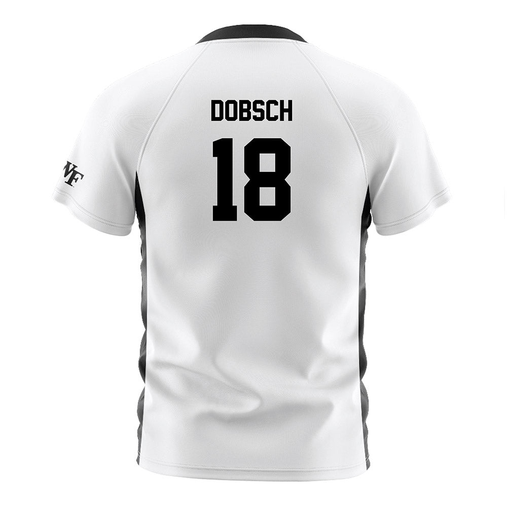 Wake Forest - NCAA Women's Soccer : Kate Dobsch - White Soccer Jersey