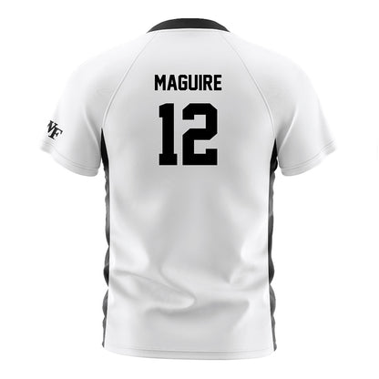 Wake Forest - NCAA Women's Soccer : Aislynn Maguire - White Soccer Jersey-1