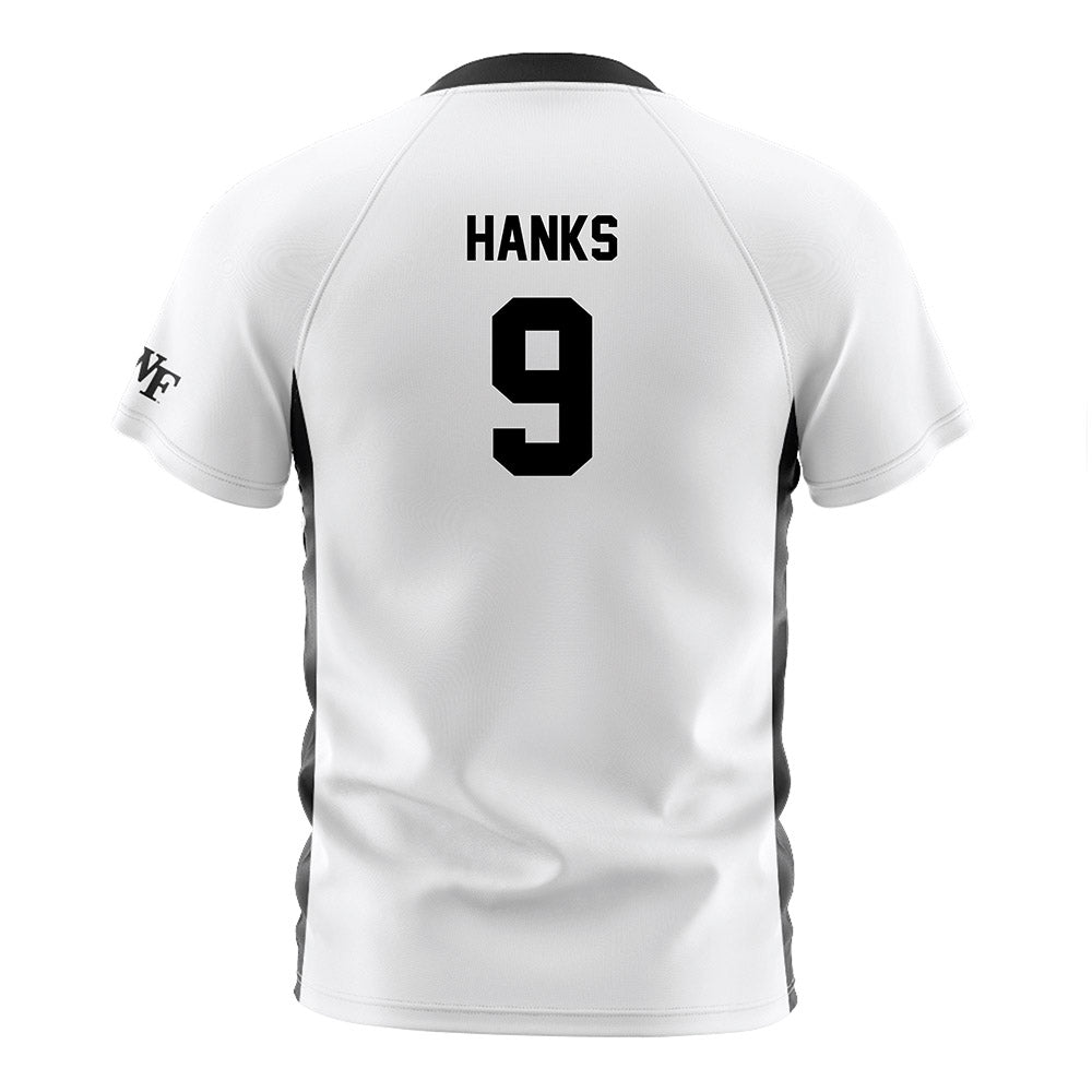 Wake Forest - NCAA Women's Soccer : Caiya Hanks - White Soccer Jersey