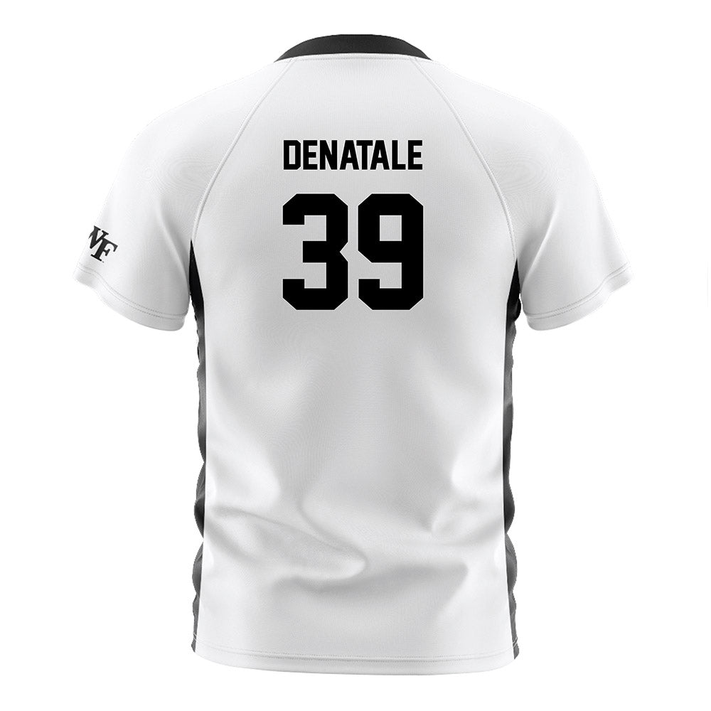 Wake Forest - NCAA Women's Soccer : Laine DeNatale - White Soccer Jersey