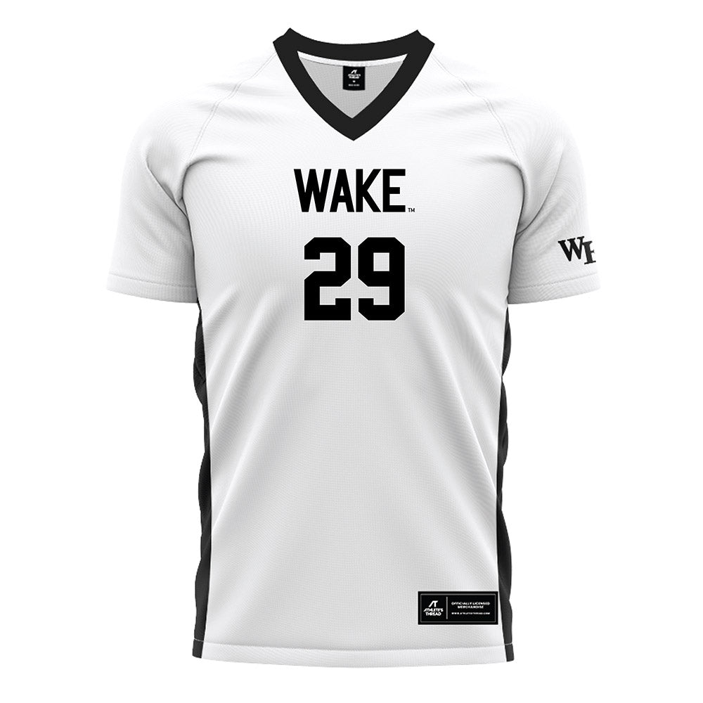 Wake Forest - NCAA Women's Soccer : Olivia DeMarinis - White Soccer Jersey