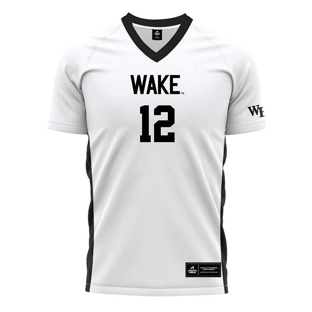 Wake Forest - NCAA Women's Soccer : Aislynn Maguire - White Soccer Jersey-0