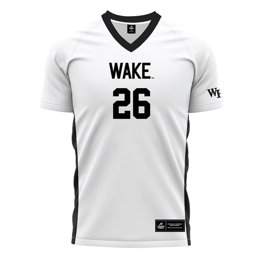 Wake Forest - NCAA Women's Soccer : Taryn Chance - White Soccer Jersey
