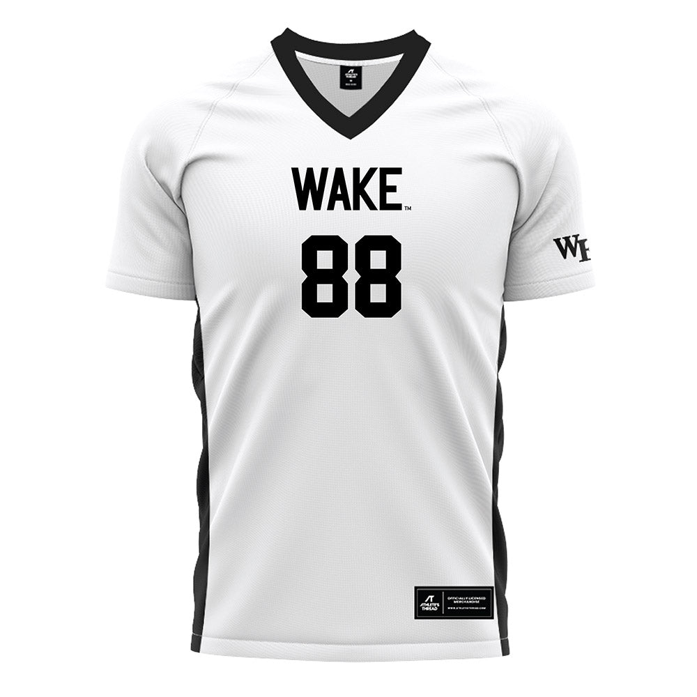 Wake Forest - NCAA Women's Soccer : Payton Cahill - White Soccer Jersey