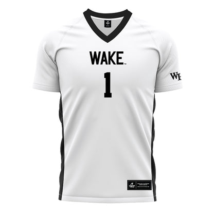 Wake Forest - NCAA Women's Soccer : Valentina Amaral - White Soccer Jersey