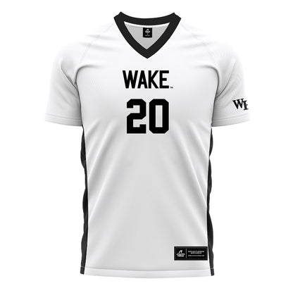 Wake Forest - NCAA Women's Soccer : Hannah Johnson - White Soccer Jersey