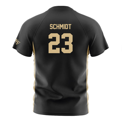 Wake Forest - NCAA Women's Soccer : Allie Schmidt - Black Soccer Jersey-1