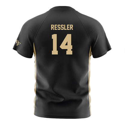 Wake Forest - NCAA Women's Soccer : Lola Ressler - Black Soccer Jersey