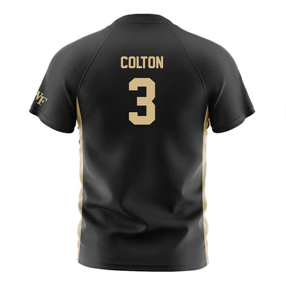 Wake Forest - NCAA Women's Soccer : Emily Colton - Black Soccer Jersey