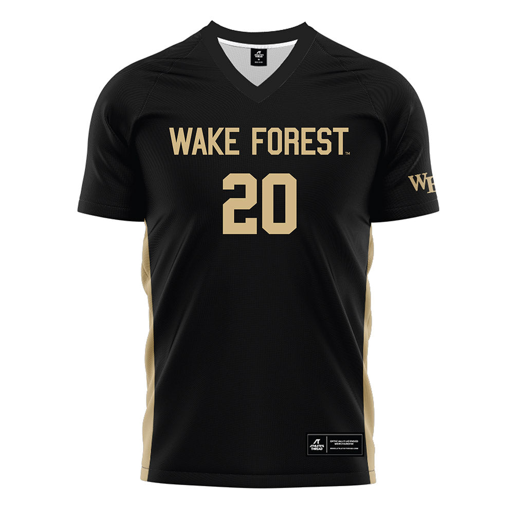 Wake Forest - NCAA Women's Soccer : Hannah Johnson - Black Soccer Jersey