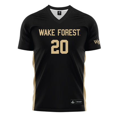 Wake Forest - NCAA Women's Soccer : Hannah Johnson - Black Soccer Jersey