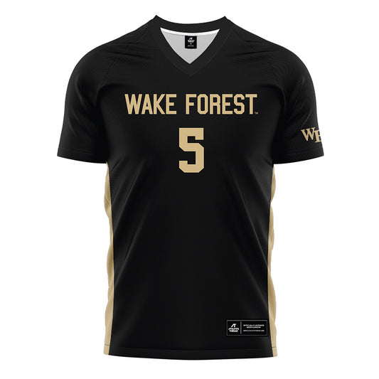 Wake Forest - NCAA Women's Soccer : MJ Osborne - Black Soccer Jersey