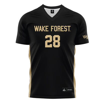 Wake Forest - NCAA Women's Soccer : Carly Wilson - Black Soccer Jersey