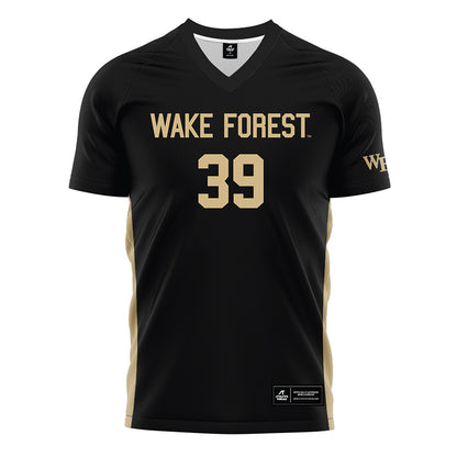 Wake Forest - NCAA Women's Soccer : Laine DeNatale - Black Soccer Jersey