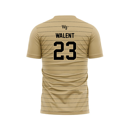 Wake Forest - NCAA Men's Soccer : Vlad Walent - Gold Soccer Jersey