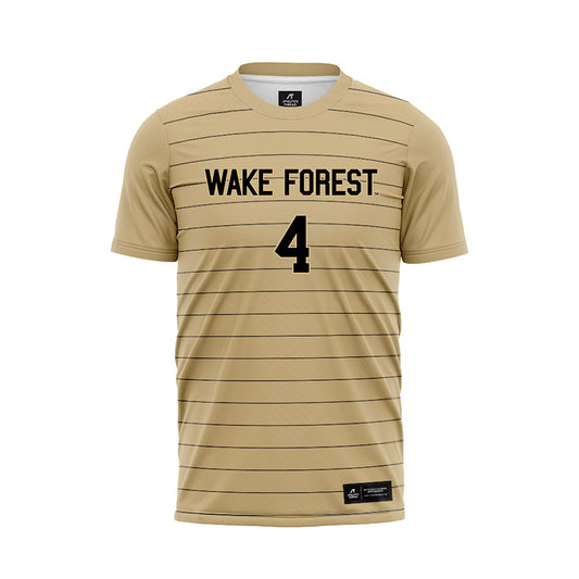 Wake Forest - NCAA Men's Soccer : Amoni Thomas - Gold Soccer Jersey