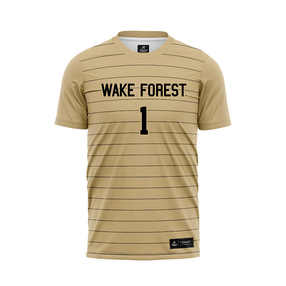 Wake Forest - NCAA Men's Soccer : John Di Stefano - Gold Soccer Jersey-0