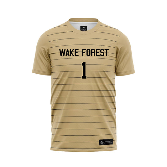 Wake Forest - NCAA Men's Soccer : John Di Stefano - Gold Soccer Jersey-0