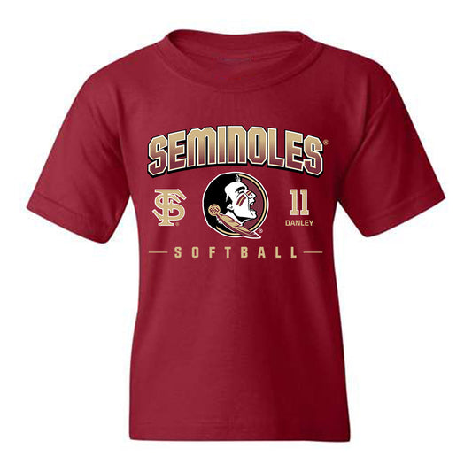 FSU - NCAA Softball : Ashtyn Danley - Fashion Shersey Youth T-Shirt