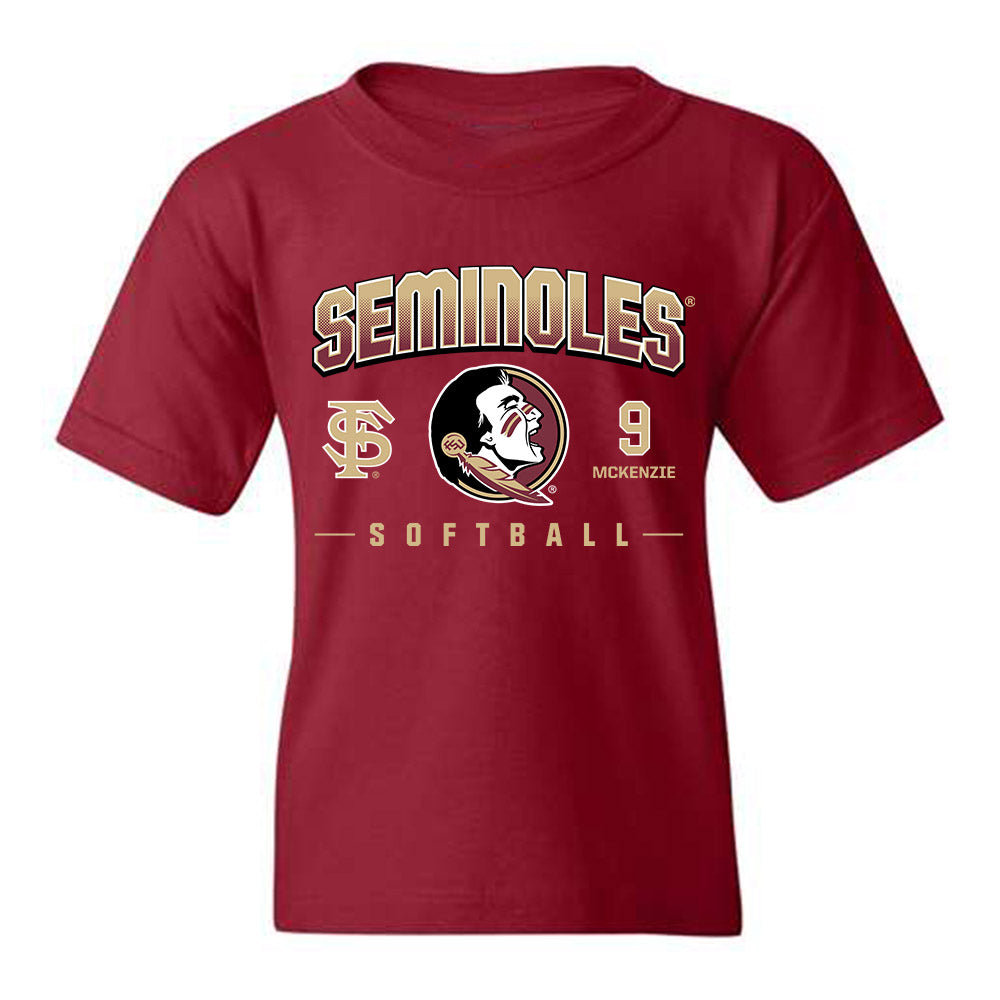 FSU - NCAA Softball : Shelby McKenzie - Fashion Shersey Youth T-Shirt