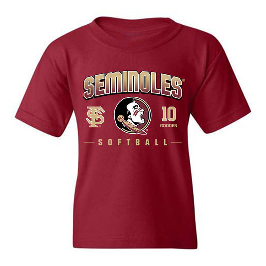 FSU - NCAA Softball : Mimi Gooden - Fashion Shersey Youth T-Shirt