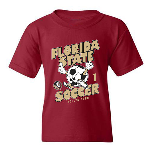 FSU - NCAA Women's Soccer : Adelyn Todd - Fashion Shersey Youth T-Shirt