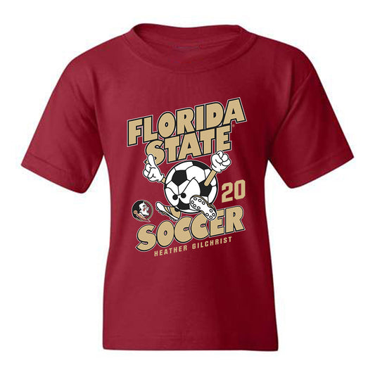 FSU - NCAA Women's Soccer : Heather Gilchrist - Fashion Shersey Youth T-Shirt