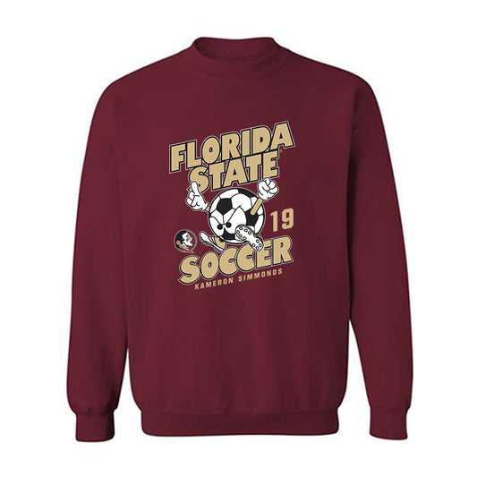 FSU - NCAA Women's Soccer : Kameron Simmonds - Fashion Shersey Crewneck Sweatshirt