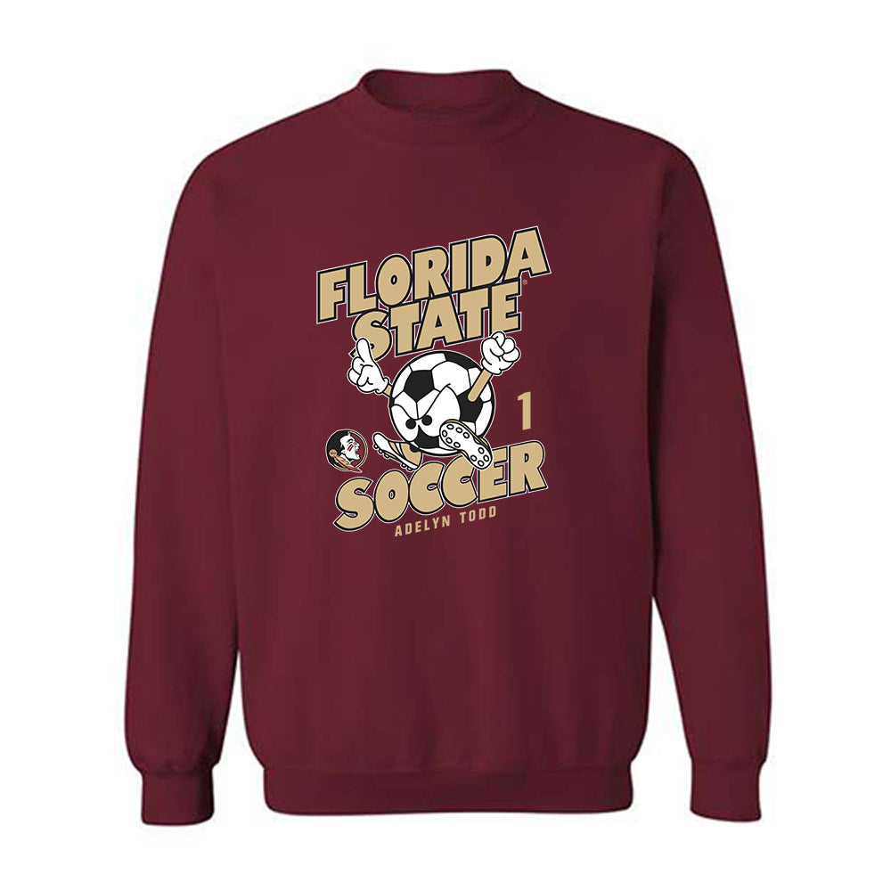 FSU - NCAA Women's Soccer : Adelyn Todd - Fashion Shersey Crewneck Sweatshirt