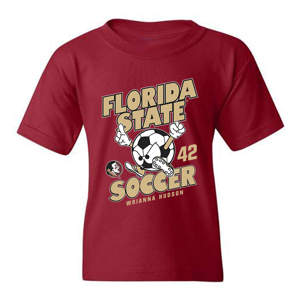 FSU - NCAA Women's Soccer : Wrianna Hudson - Fashion Shersey Youth T-Shirt