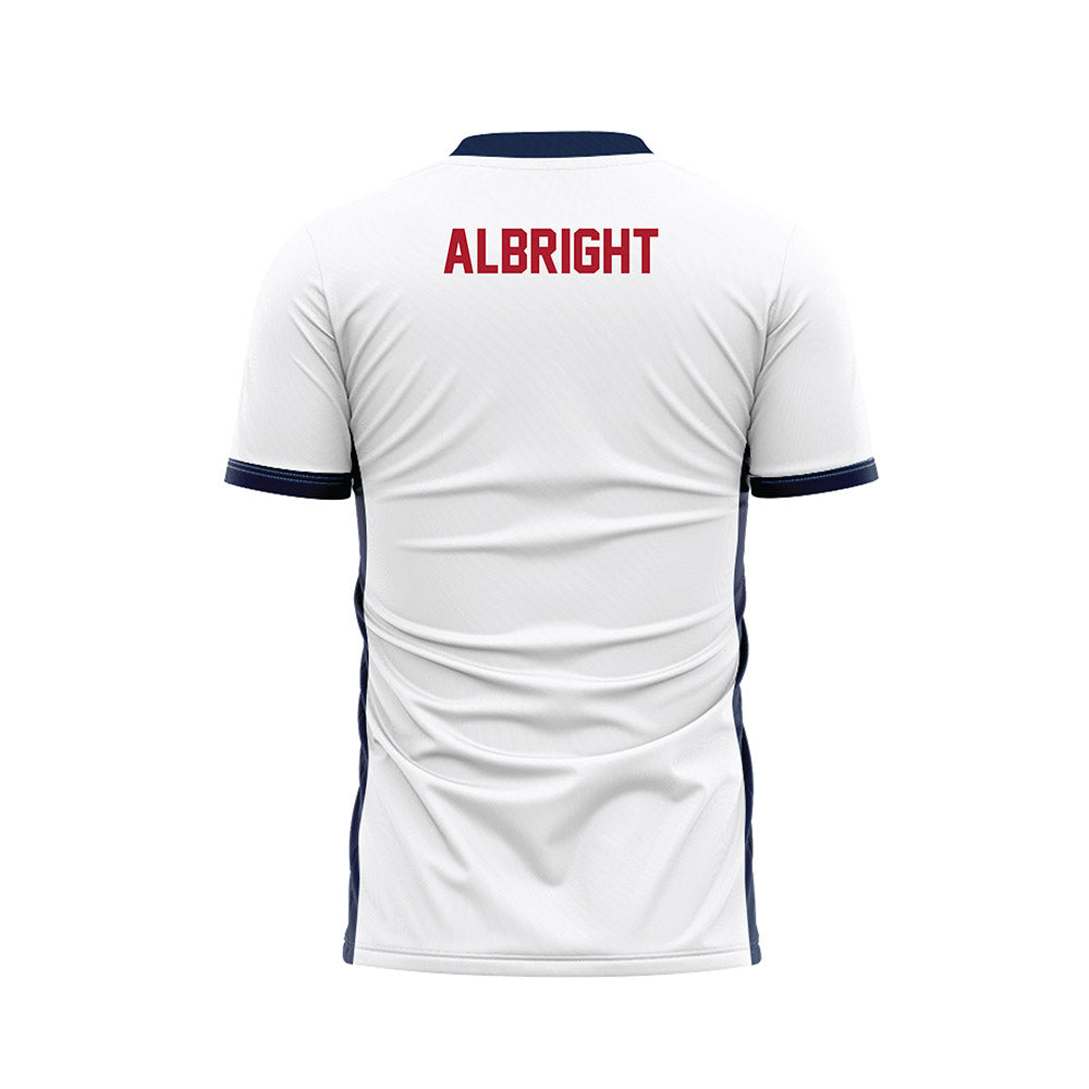Liberty - NCAA Women's Field Hockey : Autumn Albright - White Soccer Jersey-1