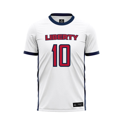 Liberty - NCAA Women's Field Hockey : Caroline Richard - White Soccer Jersey-0