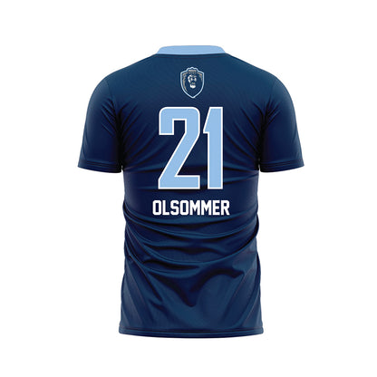 Old Dominion - NCAA Women's Field Hockey : Mackenzie Olsommer - Blue Soccer Jersey