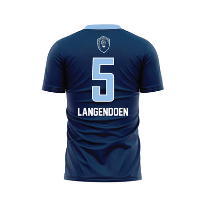 Old Dominion - NCAA Women's Field Hockey : Serena Langendoen - Blue Soccer Jersey-1