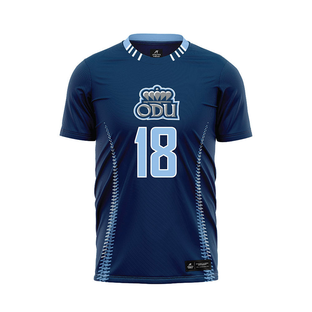Old Dominion - NCAA Women's Field Hockey : Katie Bates - Blue Soccer Jersey-0