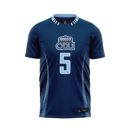 Old Dominion - NCAA Women's Field Hockey : Serena Langendoen - Blue Soccer Jersey-0
