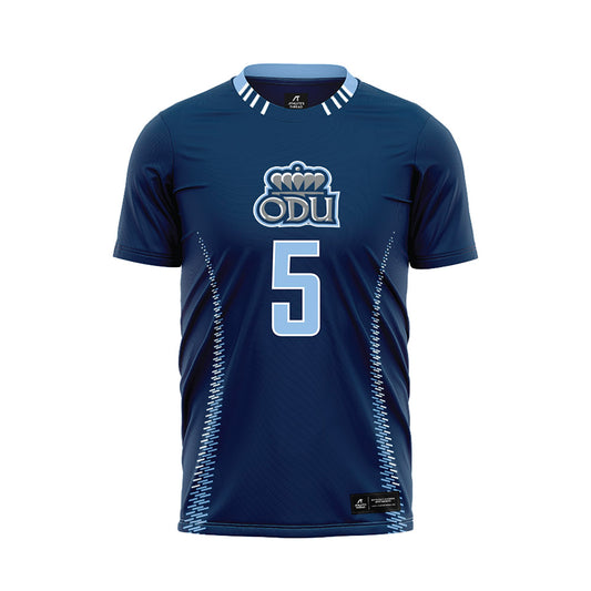 Old Dominion - NCAA Women's Field Hockey : Serena Langendoen - Blue Soccer Jersey-0