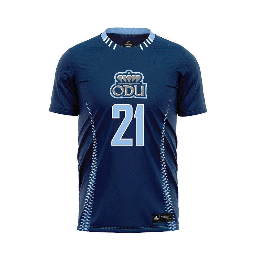 Old Dominion - NCAA Women's Field Hockey : Mackenzie Olsommer - Blue Soccer Jersey