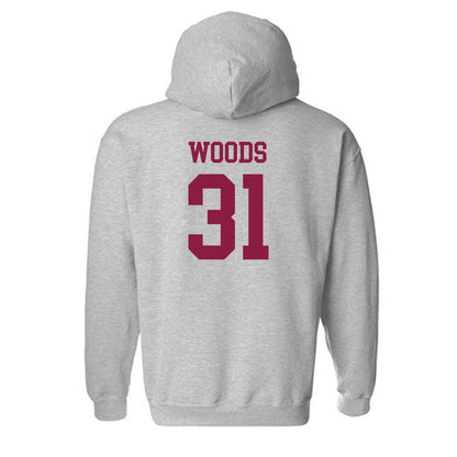 Virginia Tech - NCAA Women's Volleyball : Payton Woods - Fashion Shersey Hooded Sweatshirt-1