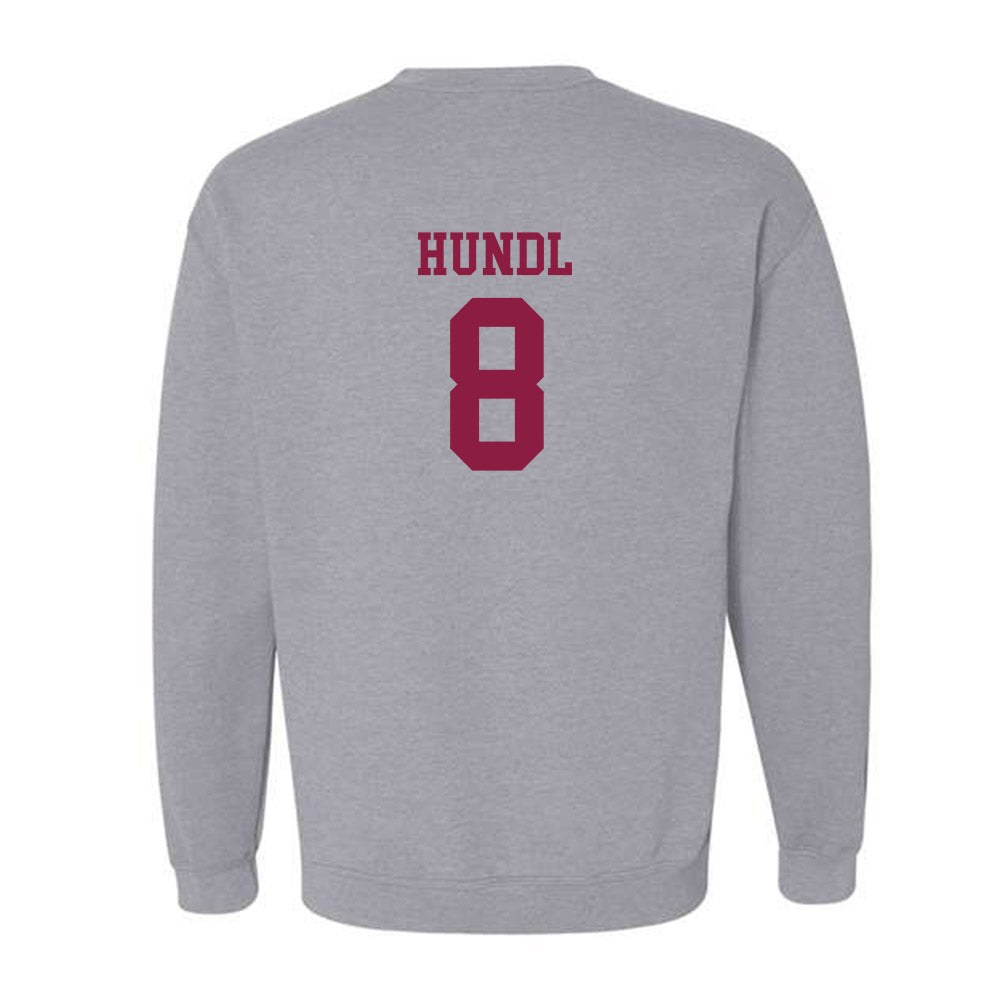 Virginia Tech - NCAA Women's Volleyball : Adeline Hundl - Fashion Shersey Crewneck Sweatshirt-1