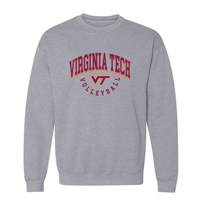 Virginia Tech - NCAA Women's Volleyball : Ainsley Ranstead - Fashion Shersey Crewneck Sweatshirt-0